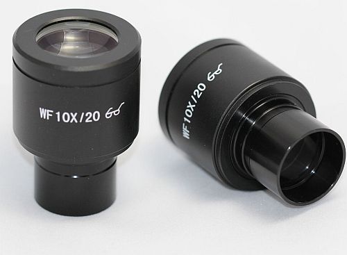 Biological Microscope, 10X Achromatic Objective Lens for Biological  Microscope Mounting Size 20mm with Box, Lenses